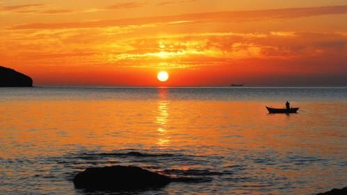 唯美夕阳壁纸夕阳无限好只是近黄昏