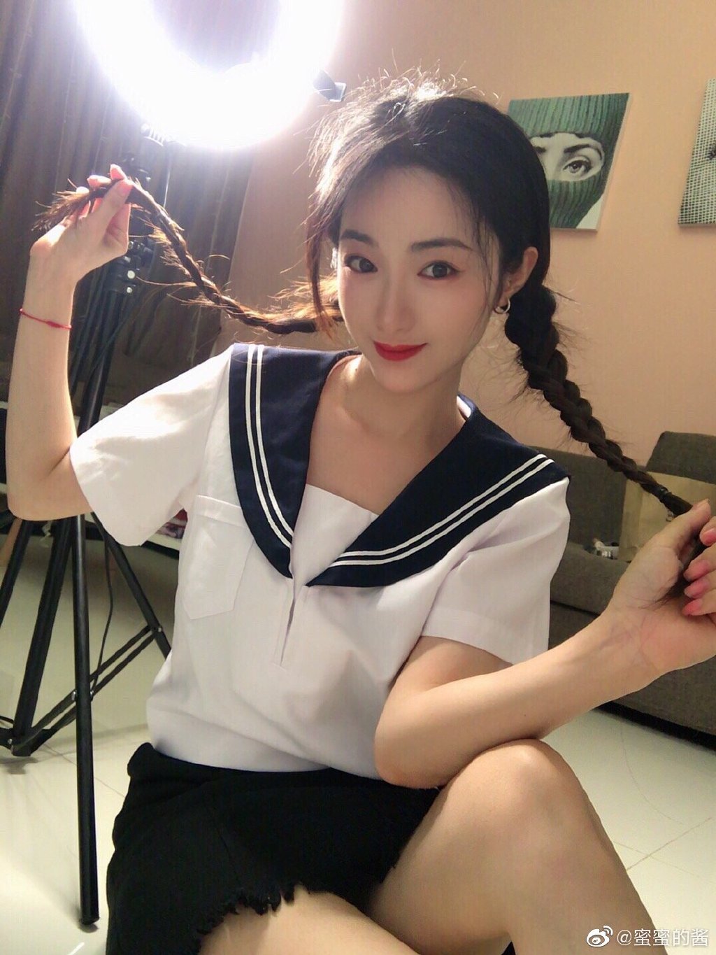 网红美少女蜜酱迷人写真美照欣赏好美