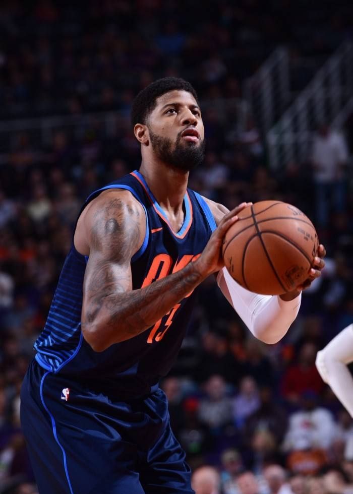 保罗乔治雷霆时期帅气高清壁纸 - 乔治壁纸电脑 - 实验室设备网