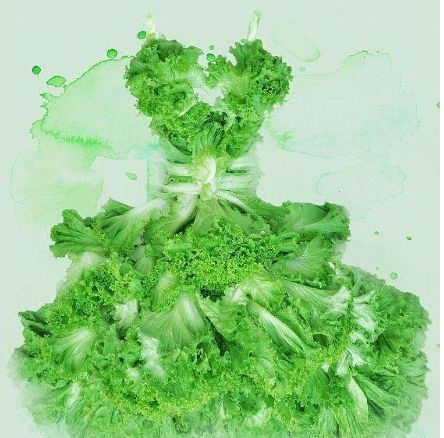 蔬菜做的衣服"不忍直视",你敢不敢穿着第4款上街?
