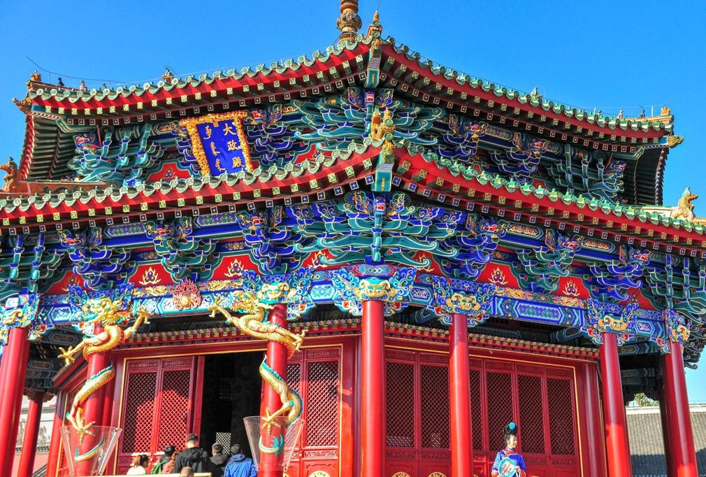 沈阳故宫保护修复工程完成 大政殿修缮后重返恢弘 重现历史真容