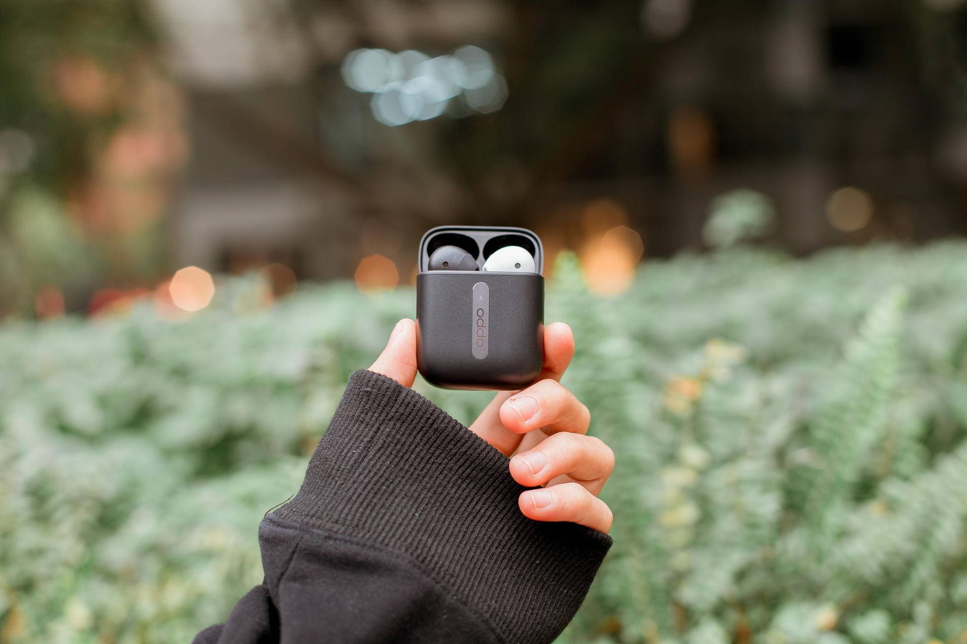 oppo真无线耳机图赏:双佩戴模式,舒适度get到点了