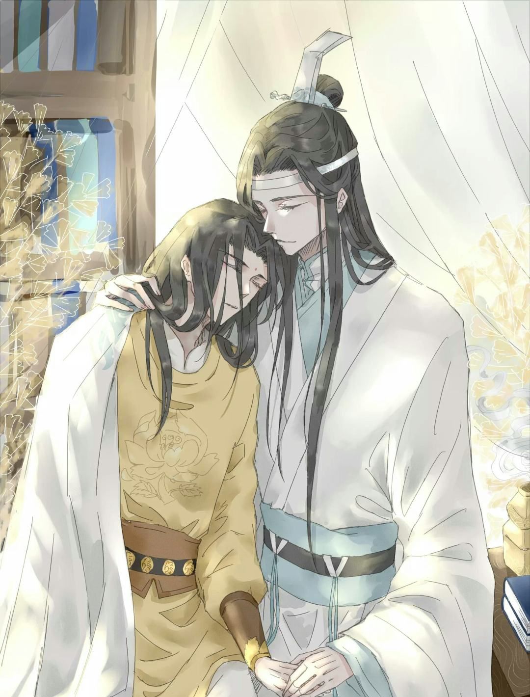 魔道祖师曦瑶绝美cp壁纸 蓝曦臣 将死不负你