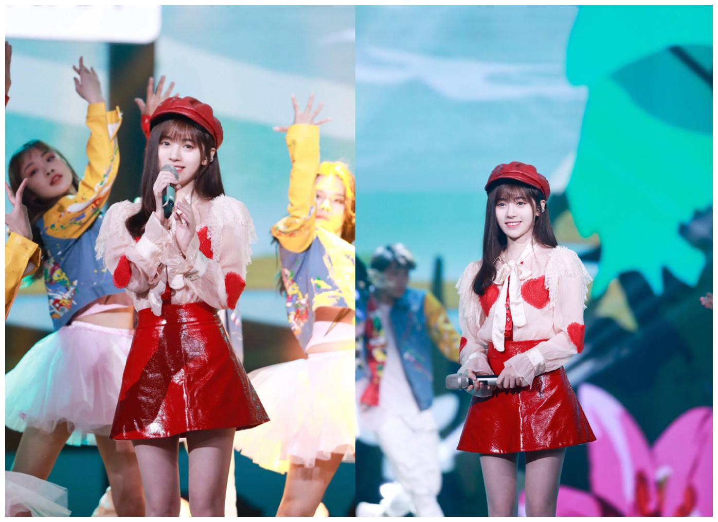 周洁琼学鞠婧祎也太明显了吧连发型和拍照姿势都整成一样