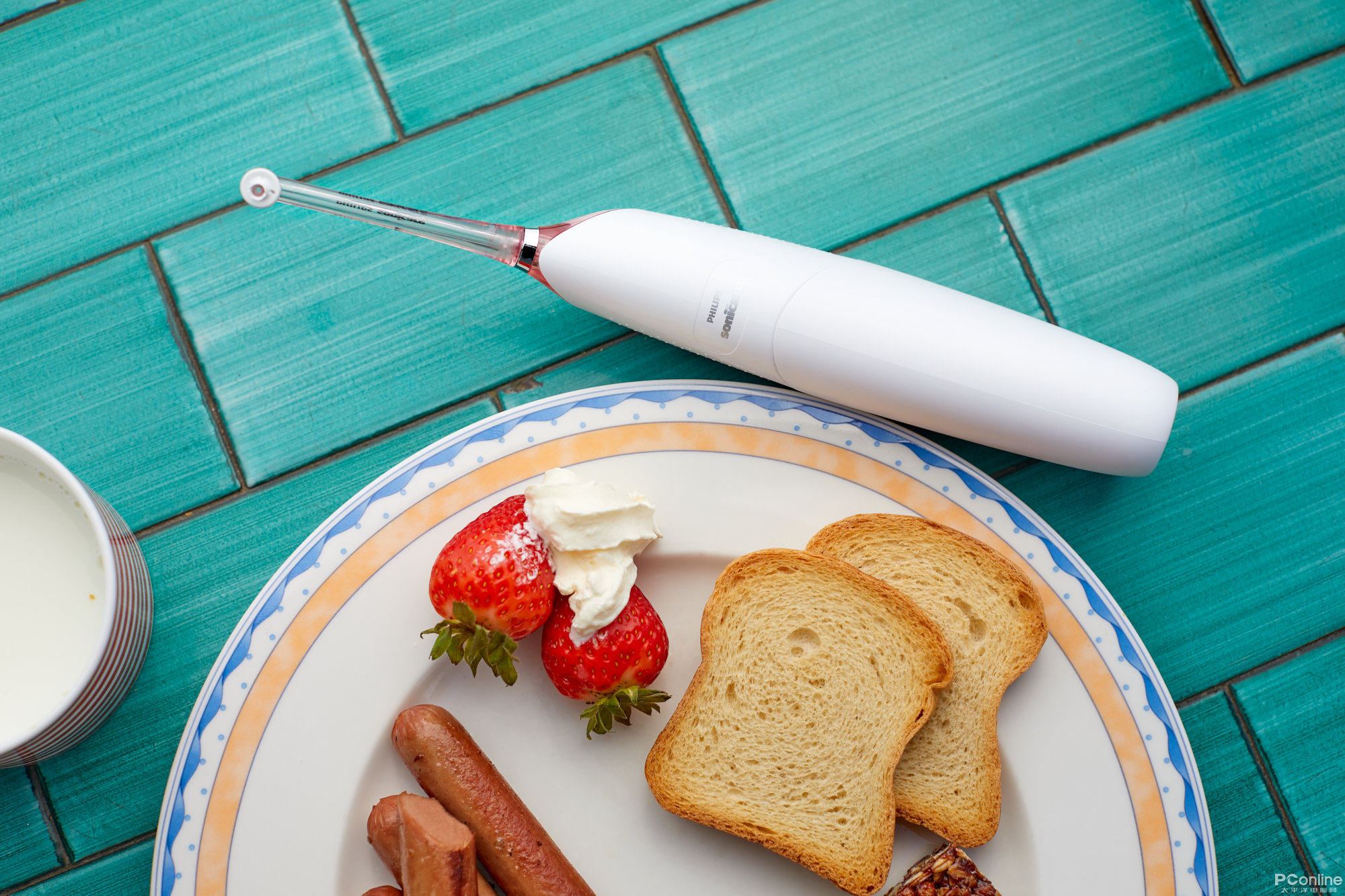 飞利浦sonicare喷气式冲牙器:随身口腔专家