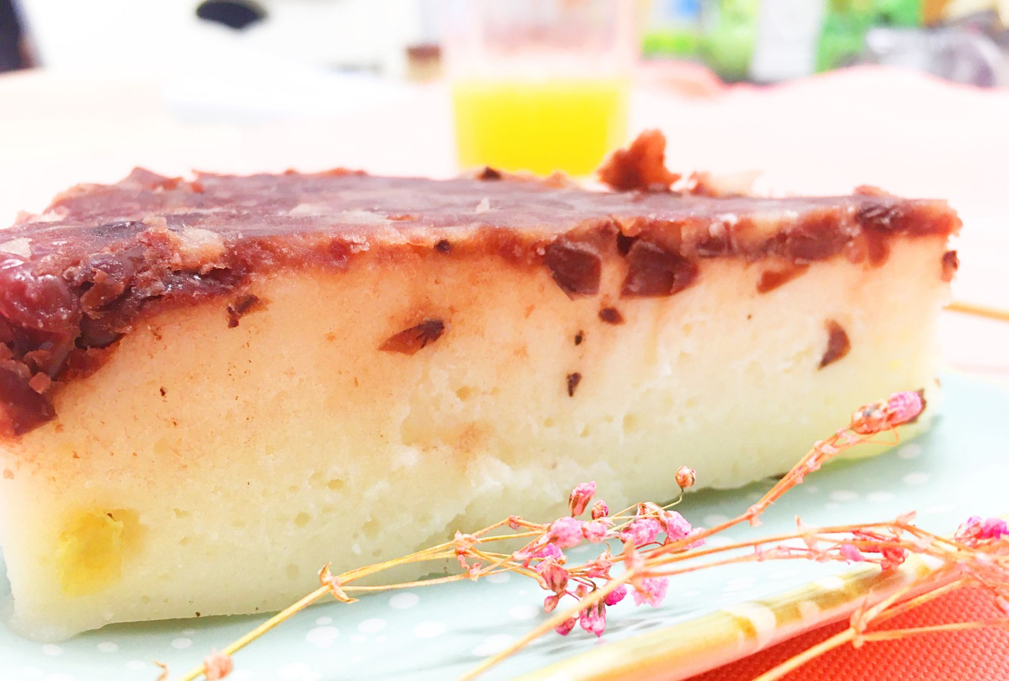 红豆年糕,年年高,寓意好,颜值高,年味小食,吃它最合适_高清图集_新浪