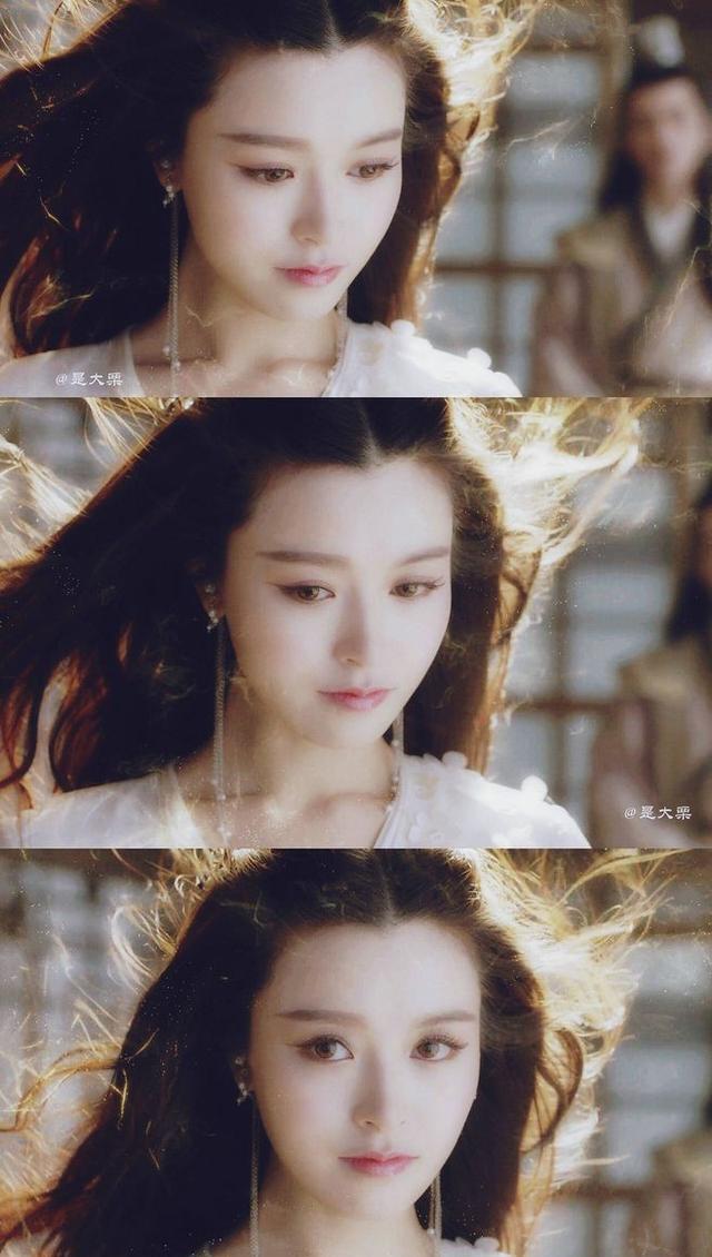 从头到脚一种"白色"的古装女子,胡冰卿的月儿,杨幂的夕瑶