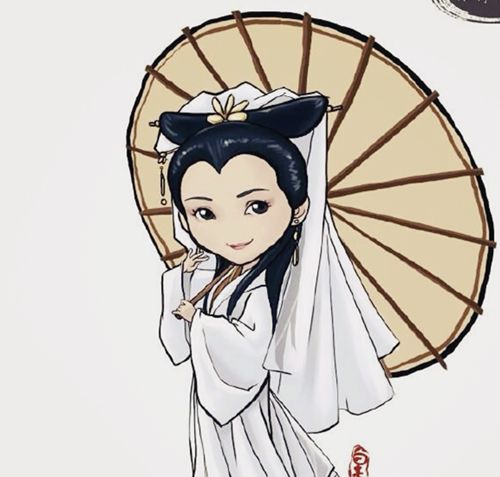 《白娘子》手绘版,只有一张是鞠婧祎,3秒能猜出来我认输!