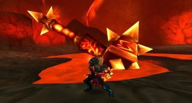 《魔兽世界》怀旧服第一把橙锤上热搜,拍出天价引百万人围观