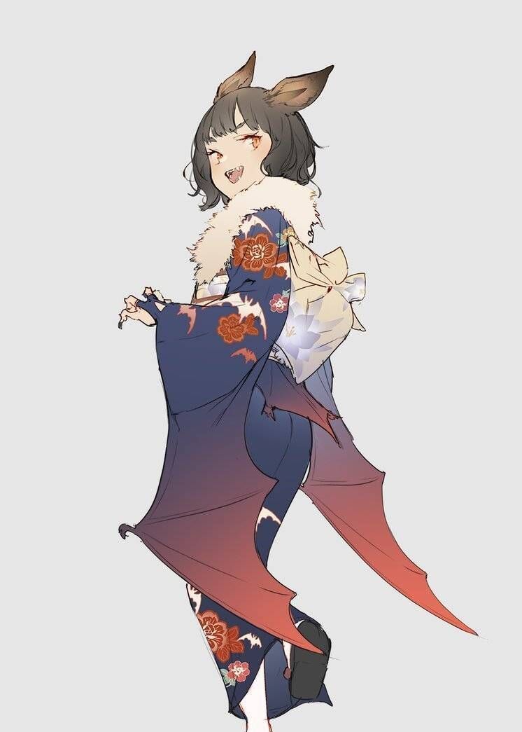 各种动物拟人绘画,软萌可爱,超喜爱