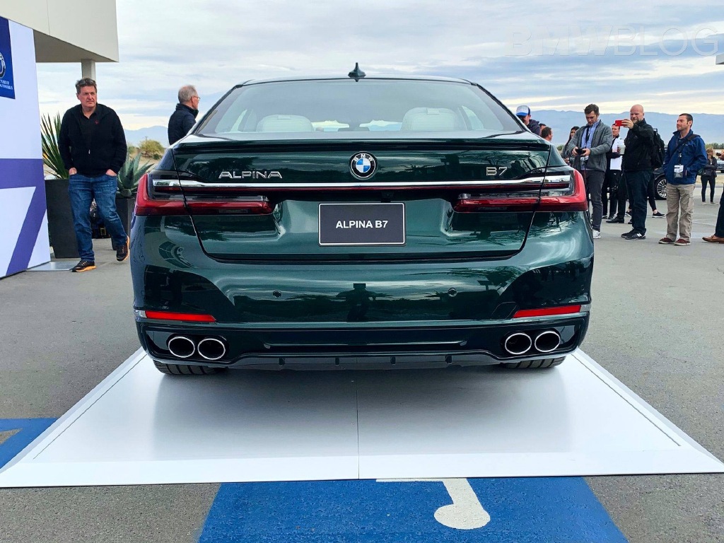 基于新款宝马7系新款alpinab7官图发布豪华大型车也玩运动范