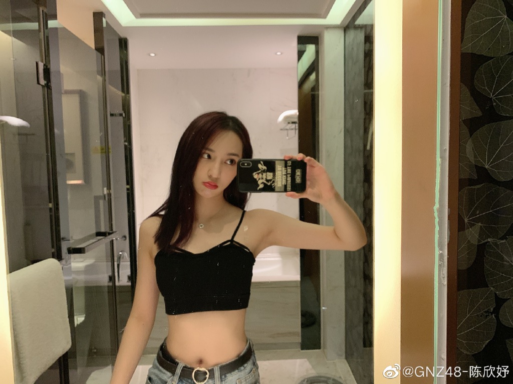 偶像女团gnz48陈欣妤美少女可爱写真美照