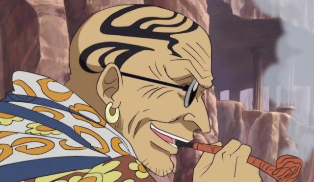 海贼王铜之贾巴使用的武器曝光罗杰海贼团唯一一个双持武器