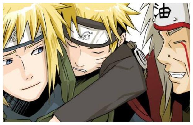 火影:四代目水门,改变了这个形象后,竟与自来也成双胞胎兄弟!