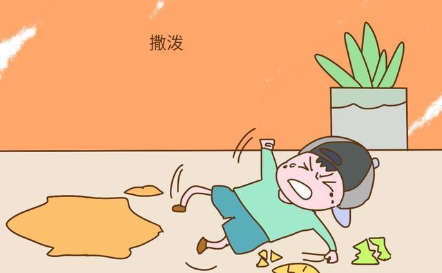 孩子发脾气就喜欢倒地打滚?宝妈这个做法,倒是令很多人没想到|小孩|小孩儿|小女孩_新浪新闻