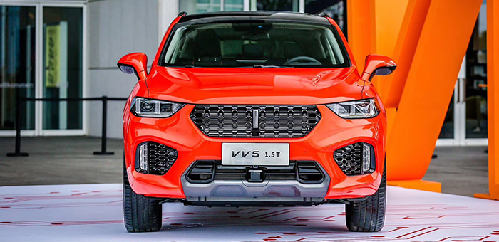 推4款车型,wey vv5 1.5t上市售12.58万起