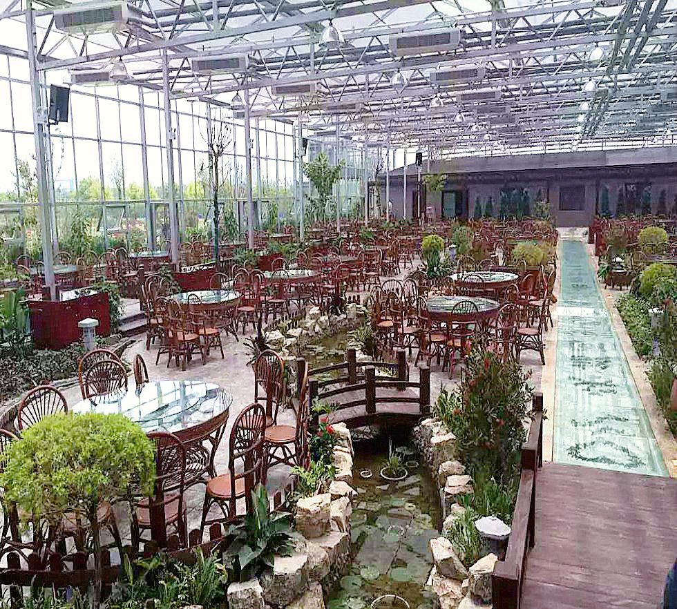 智能生态餐厅温室