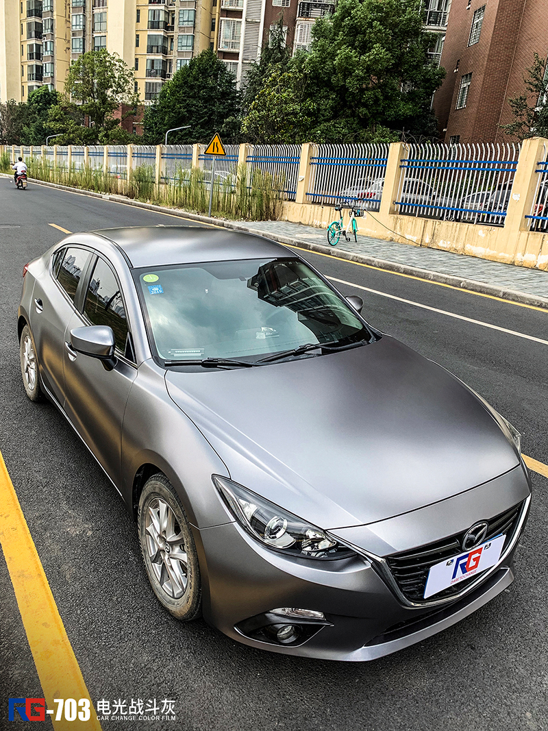 加盟店出品【编号】rg-703【颜色】电光战斗灰【车型】马自达昂克赛拉