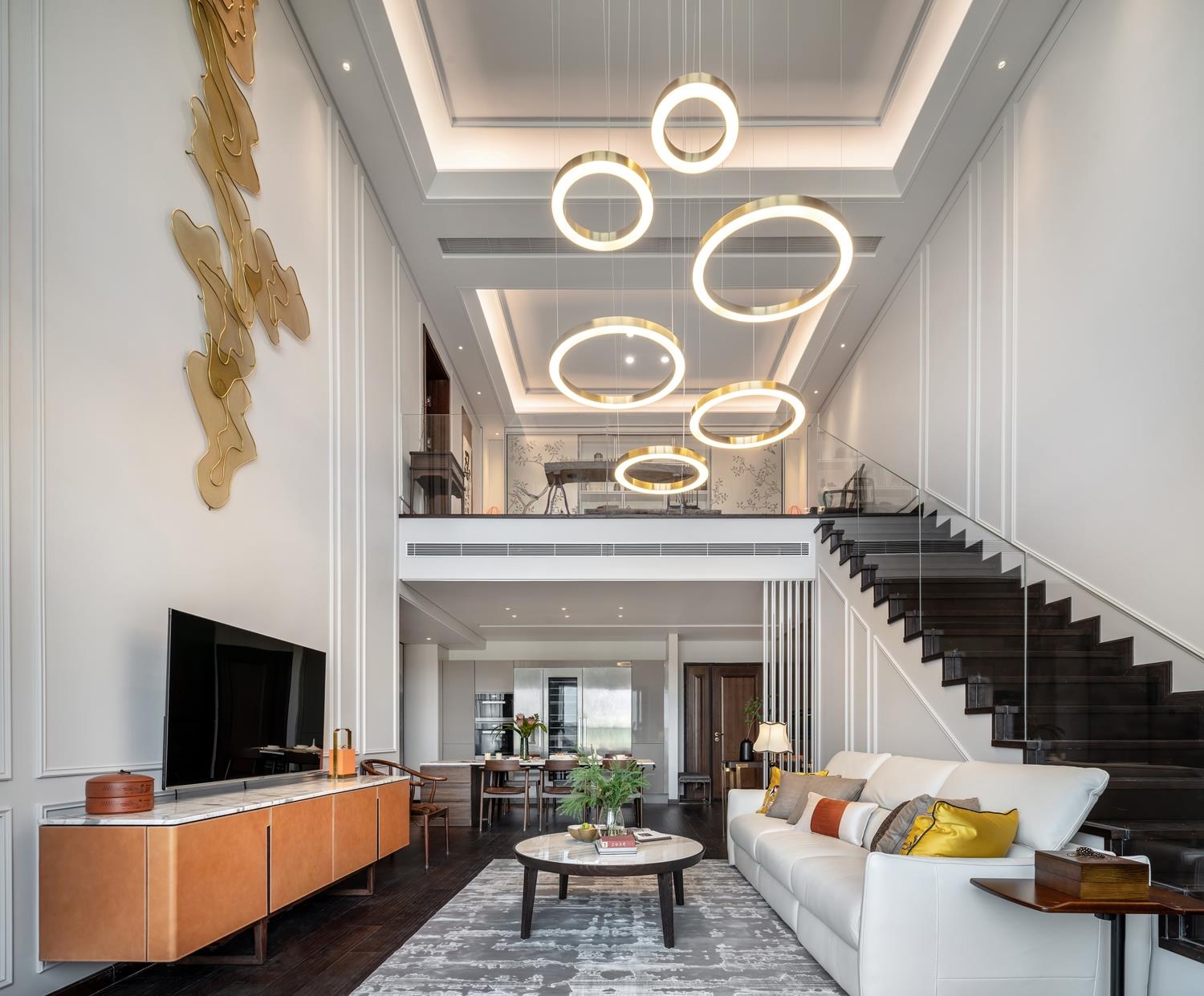 新中式别墅设计案例，带你感受东方之境