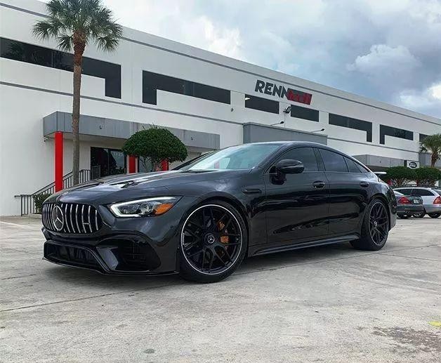 黑武士姿态的梅赛德斯-amg gt63 s,改到800匹连超跑都不怕!