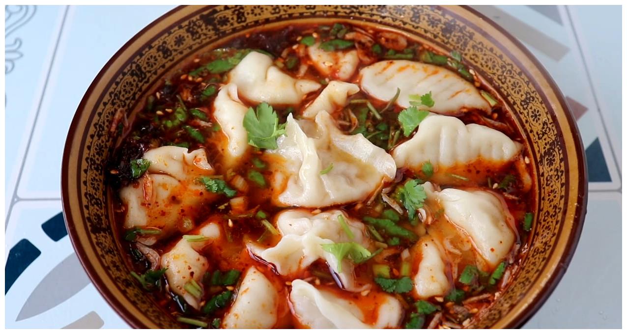 陕西酸汤水饺做法,酸辣爽口,好吃又过瘾,看一遍就能学会|水饺|饺子