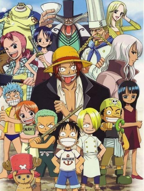 《海贼王》草帽一伙在顶上战争后分开了两年,这是尾田的点睛之笔