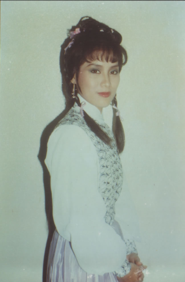 一代武打女星杨盼盼罕见剧照老照片国画大师张大千是她的姑父