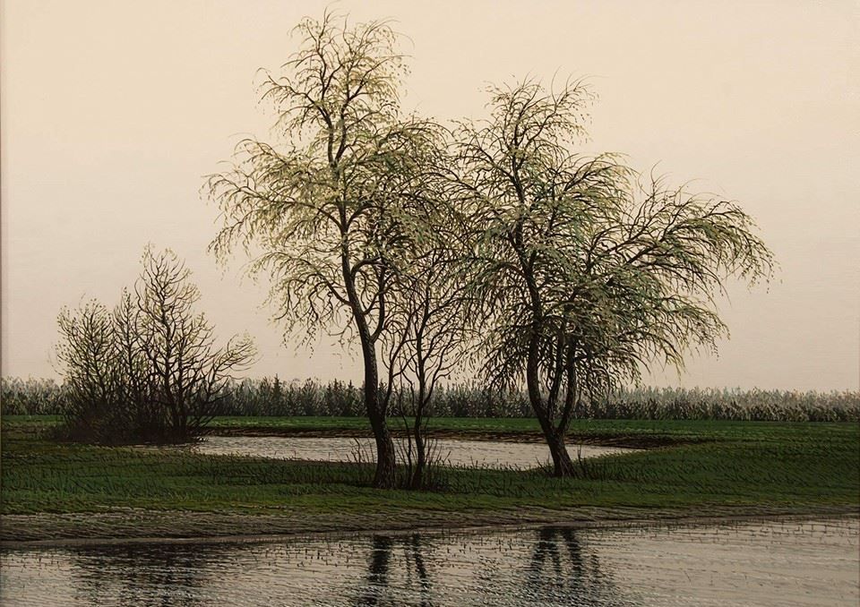 感受静寂的力量:俄罗斯画家shkarbo valery精美油画作品赏析