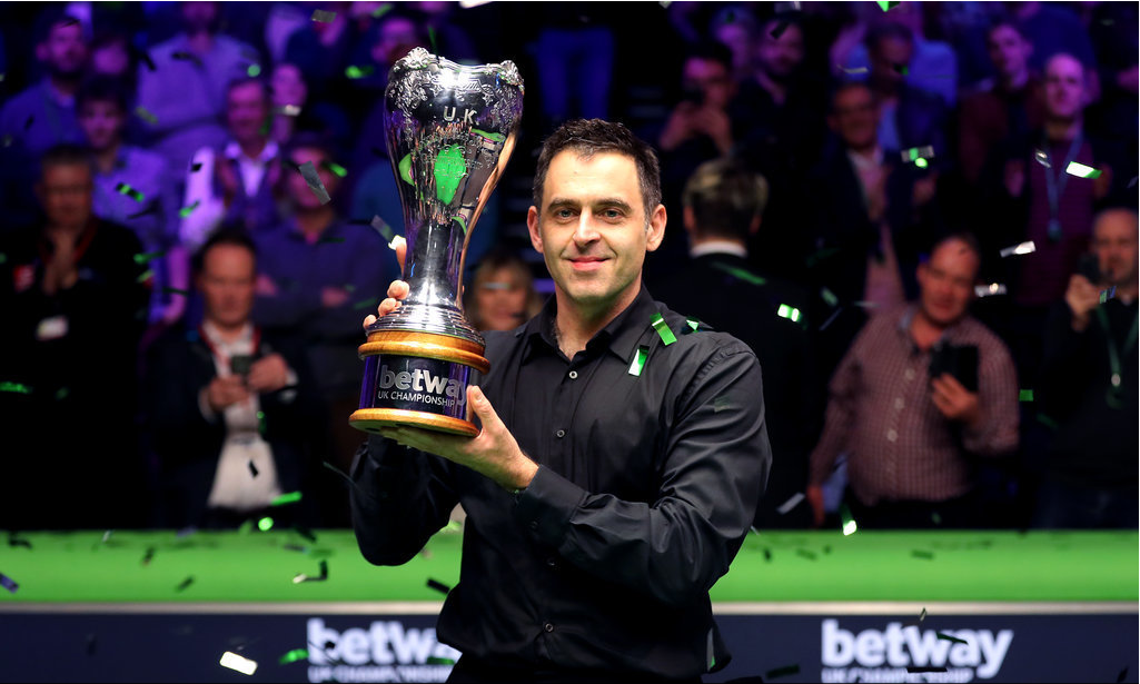 奥沙利文10-6大胜小钢炮,霸气加冕七冠王!