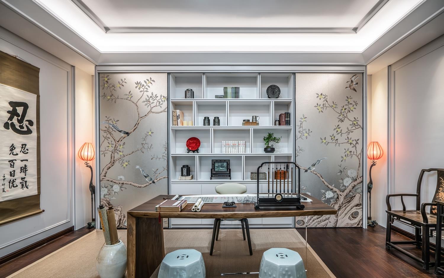 新中式别墅设计案例，带你感受东方之境