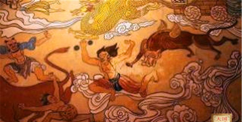 黄帝大战蚩尤黄帝的坐骑是应龙蚩尤骑的真的是这货吗