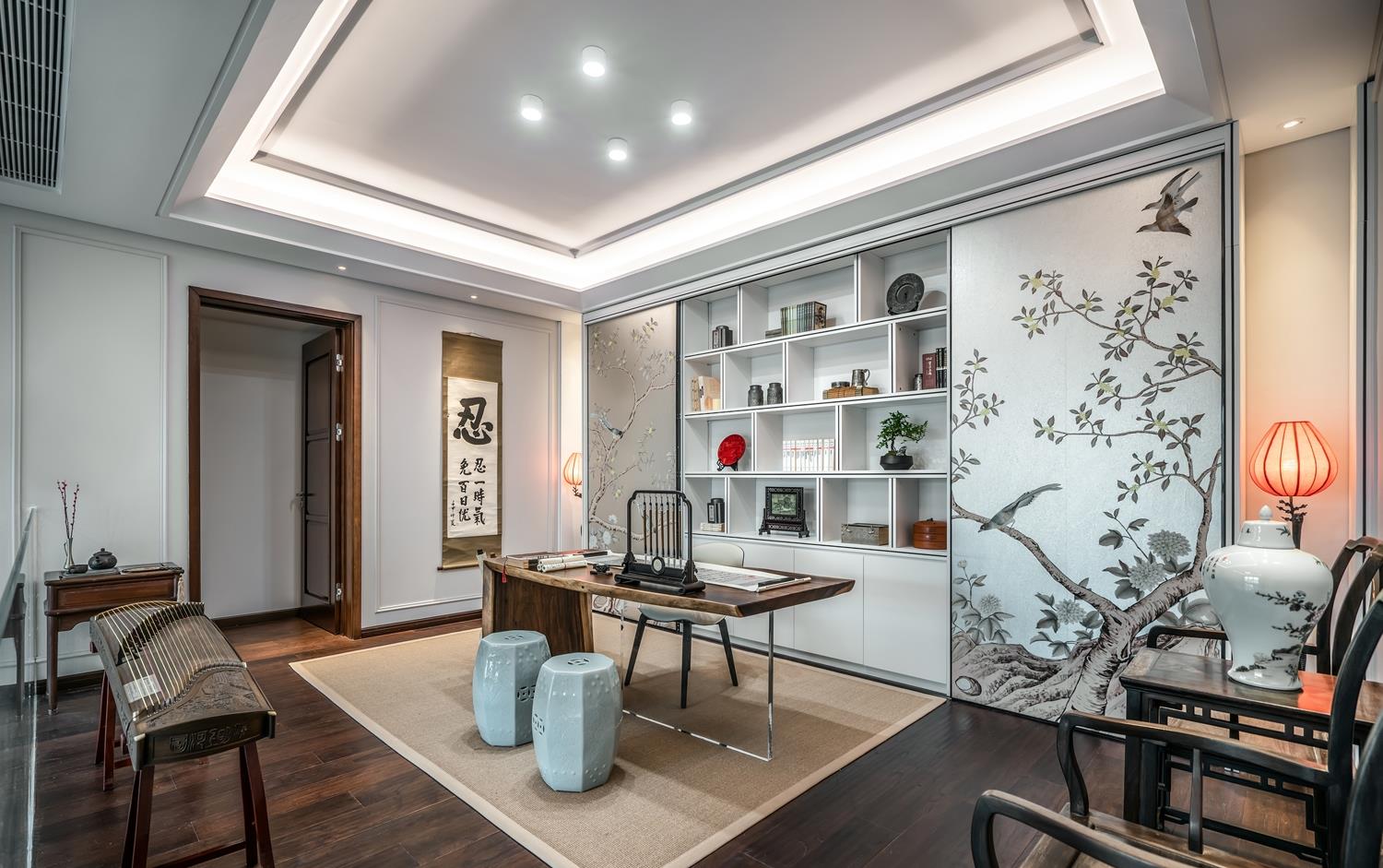 新中式别墅设计案例，带你感受东方之境