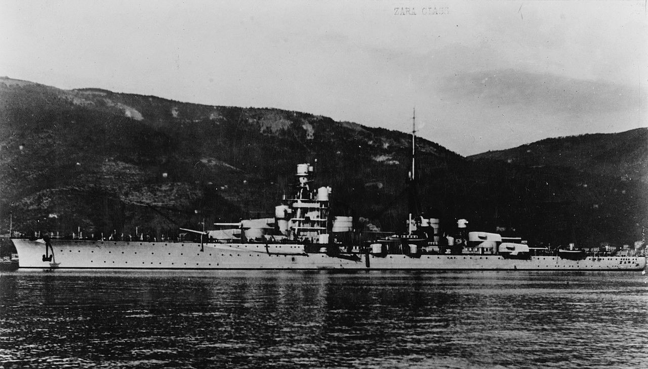 战绩寥寥,毁誉参半的意大利海军重巡舰——"扎拉"级重巡洋舰|布雷达
