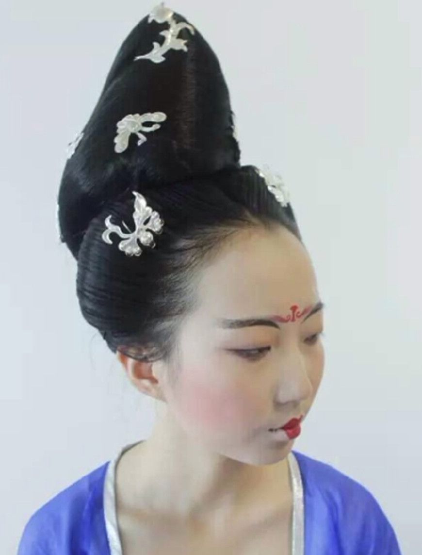 古代女子的发型,最仙不过"飞天髻",你最喜欢哪一种?