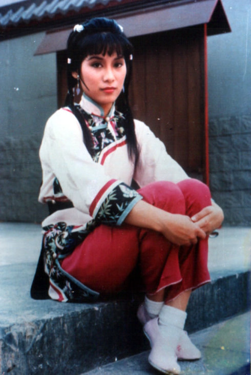 一代武打女星杨盼盼罕见剧照老照片国画大师张大千是她的姑父