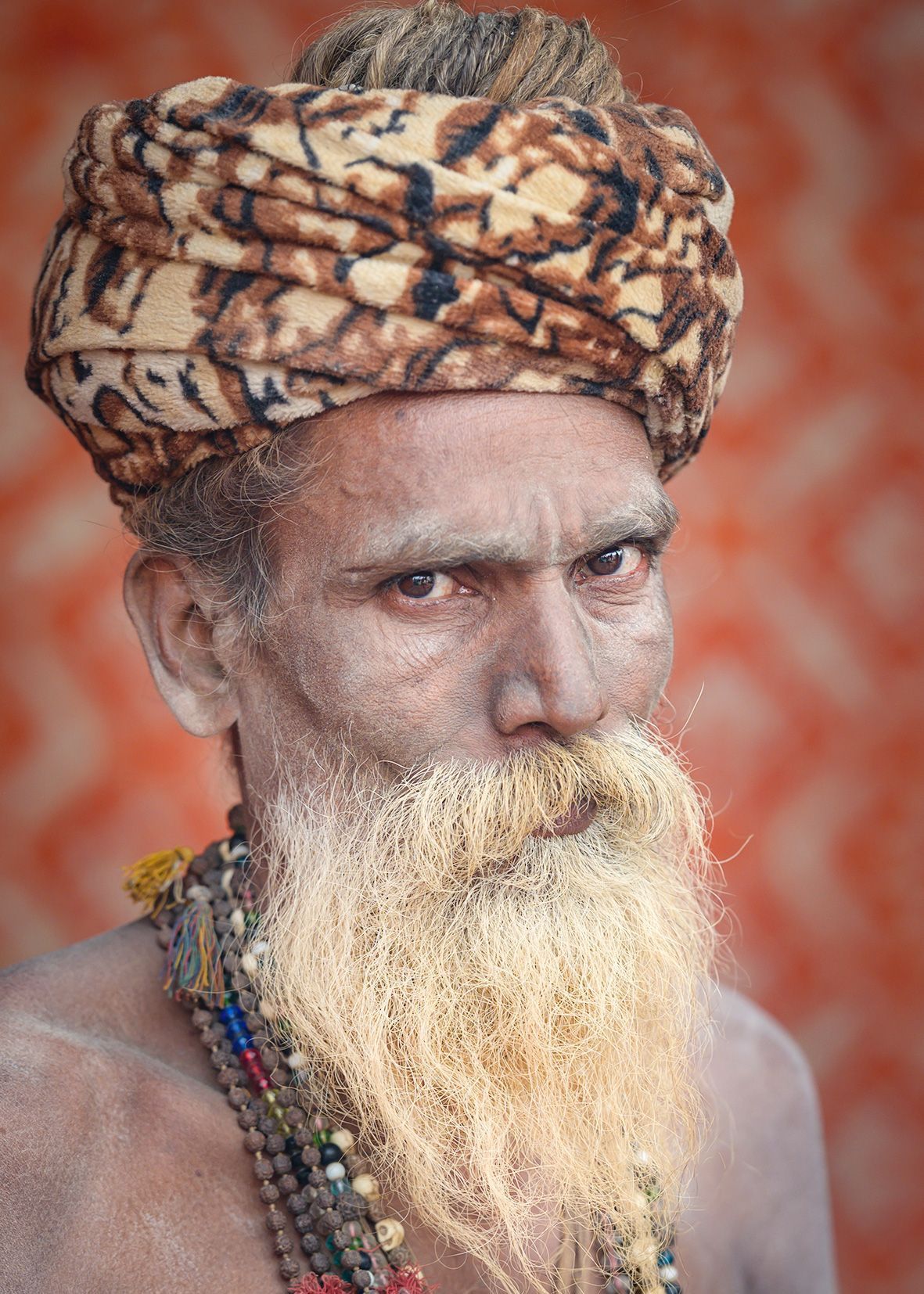 印度最大宗教盛会大壶节上的苦行僧