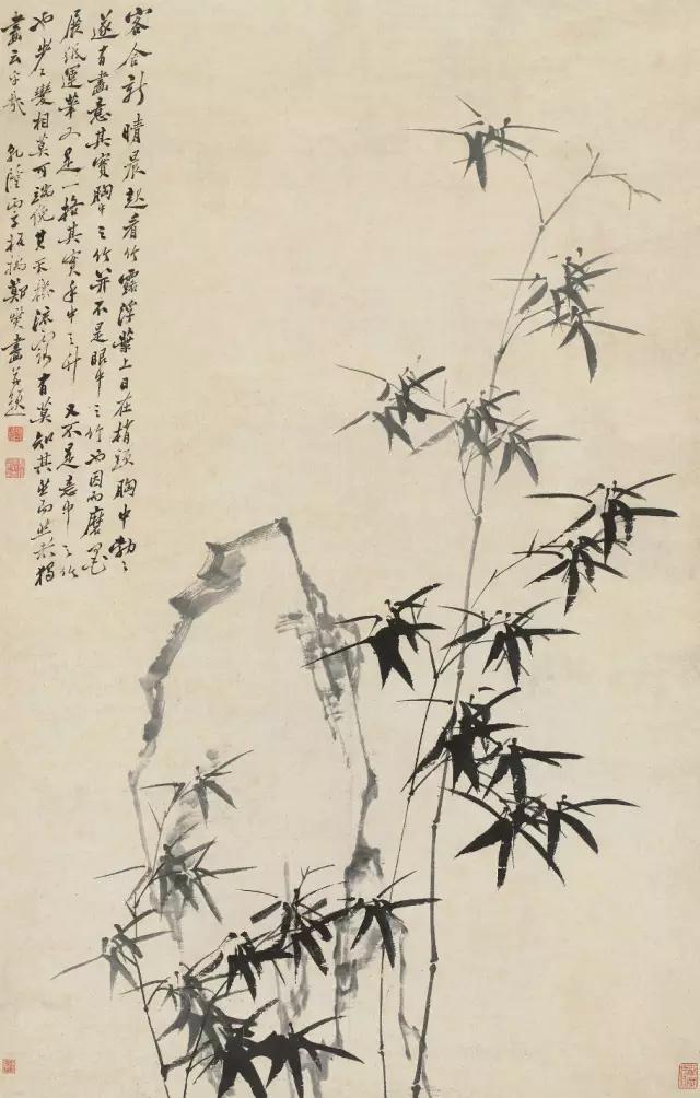 任尔东西南北风,郑板桥画竹|竹石图|郑燮|板桥_新浪新闻