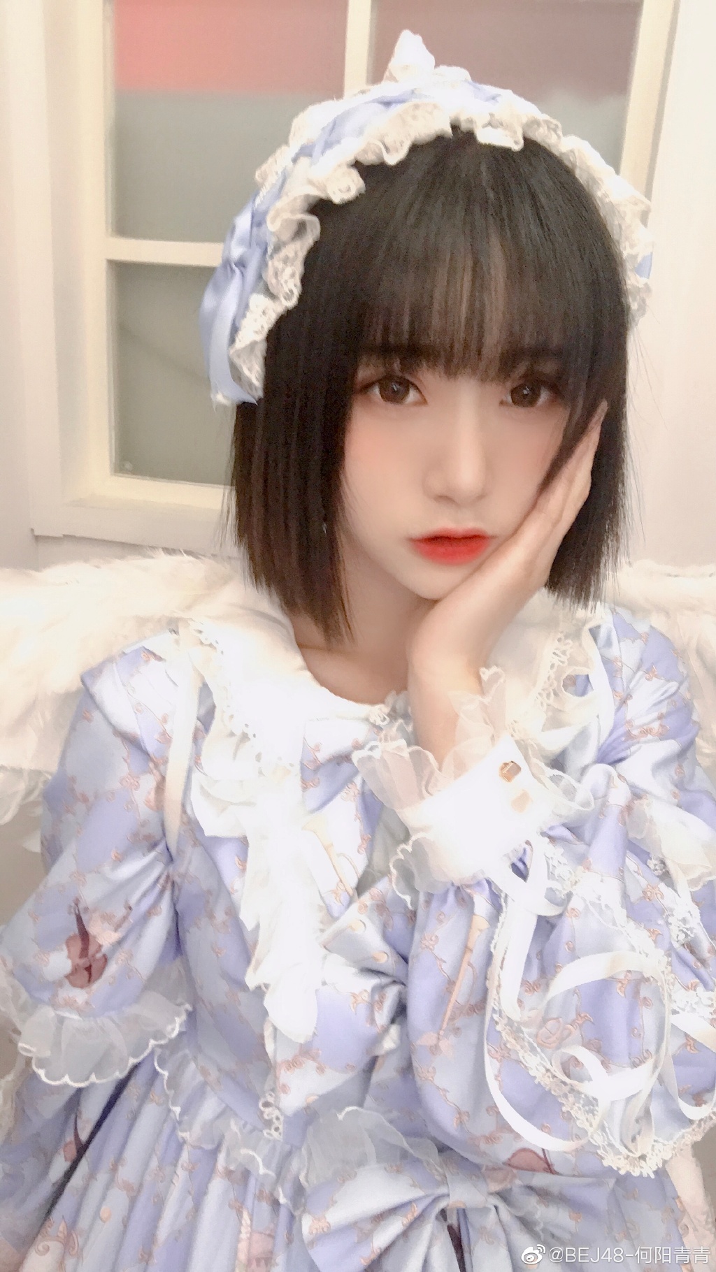 偶像美少女bej48-何阳青青迷人写真美照