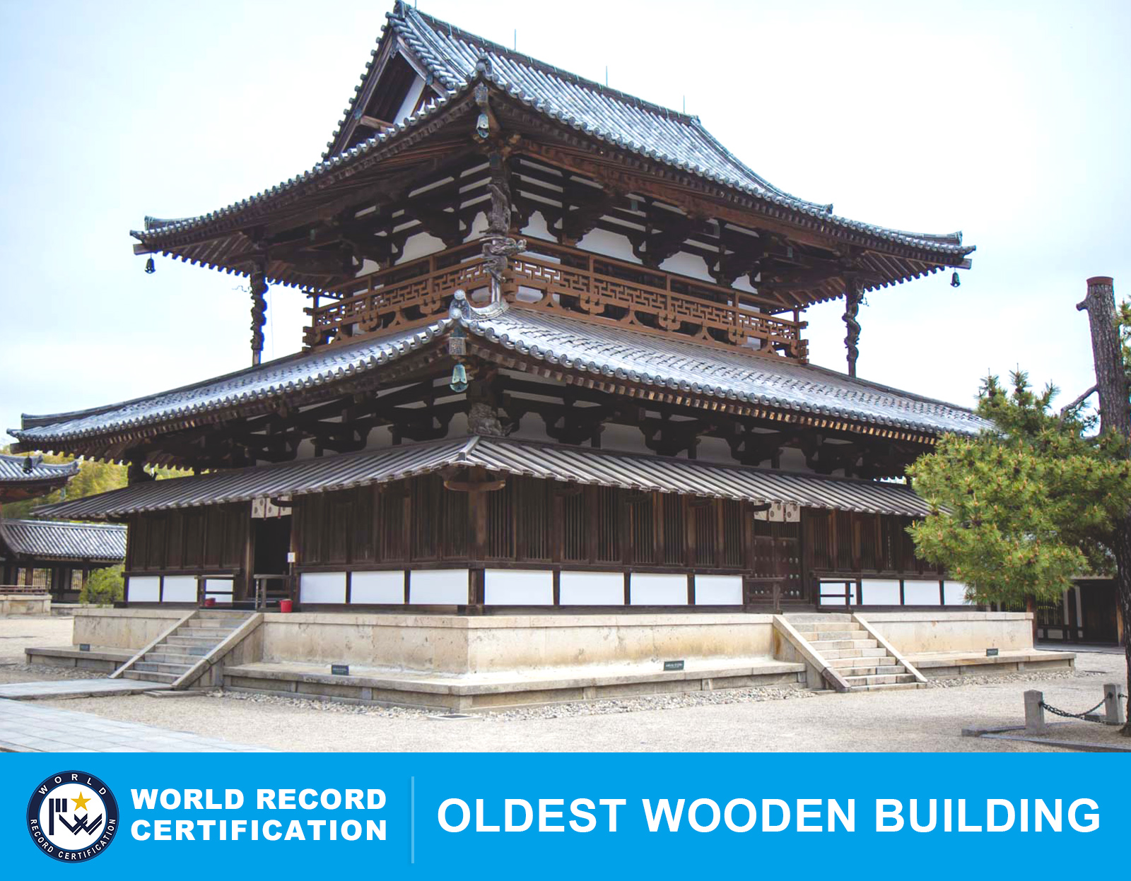 世界上最古老的木建筑,1300多年屹立不倒|金堂|钟楼|法隆寺_新浪新闻