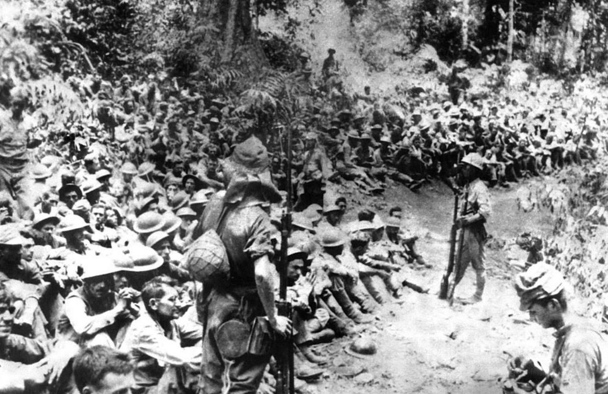 历史镜头下的巴丹死亡行军:图1是美国人最不愿看到的_高清图集_新浪网