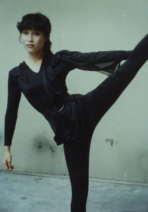 一代武打女星杨盼盼罕见剧照老照片国画大师张大千是她的姑父