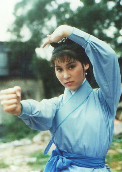 一代武打女星杨盼盼罕见剧照老照片国画大师张大千是她的姑父