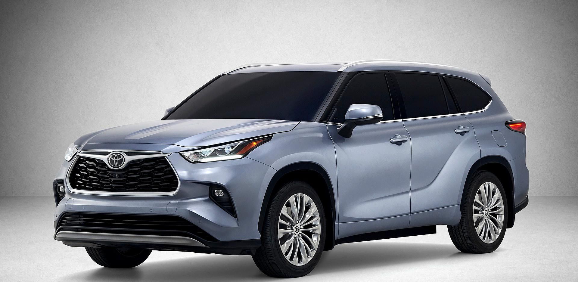 大气时尚,2020款丰田汉兰达车型多视角超清图片