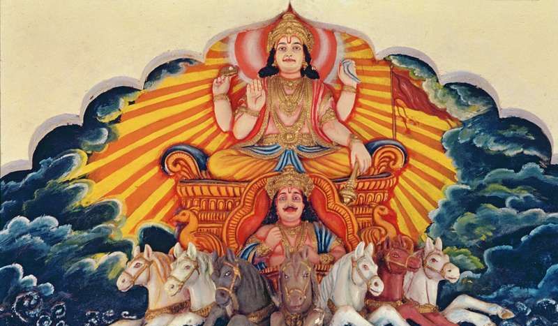 印度众神系列 太阳神苏利耶 Surya 高清图集 新浪网