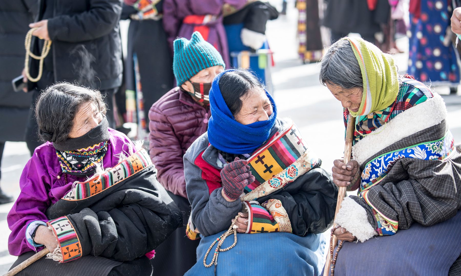 人文纪实摄影:节日里藏族同胞的微笑
