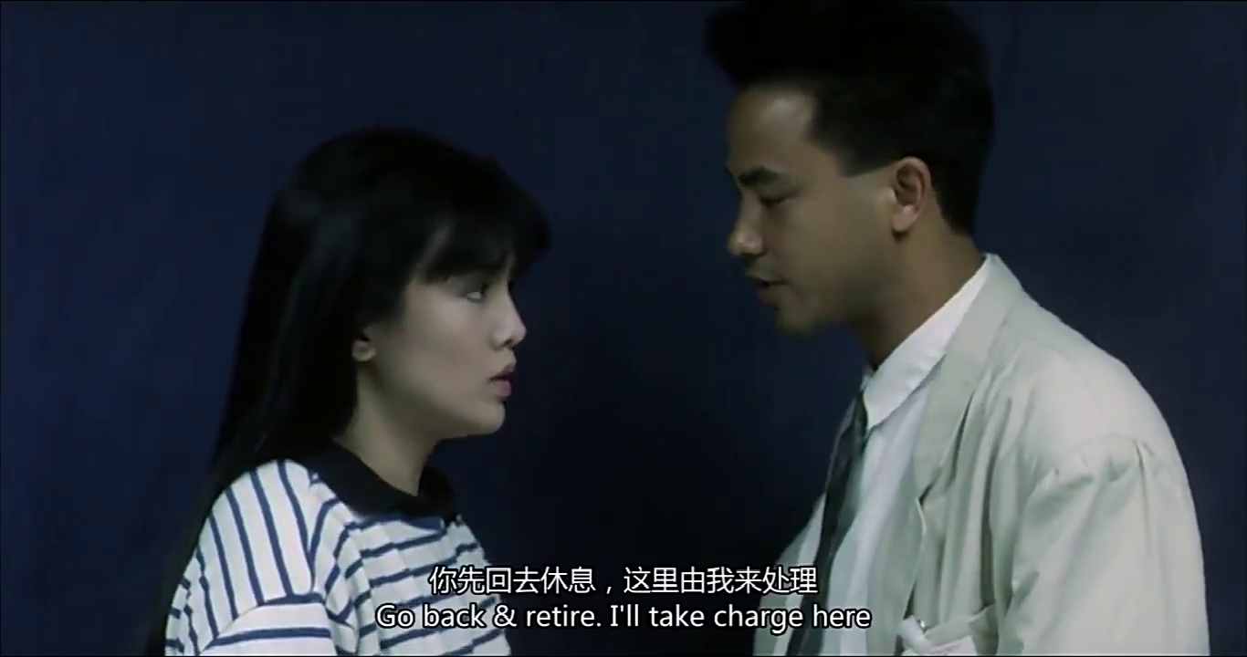 悍匪任达华想要杀人灭口,幸好张学友够机智,不然要被干掉了