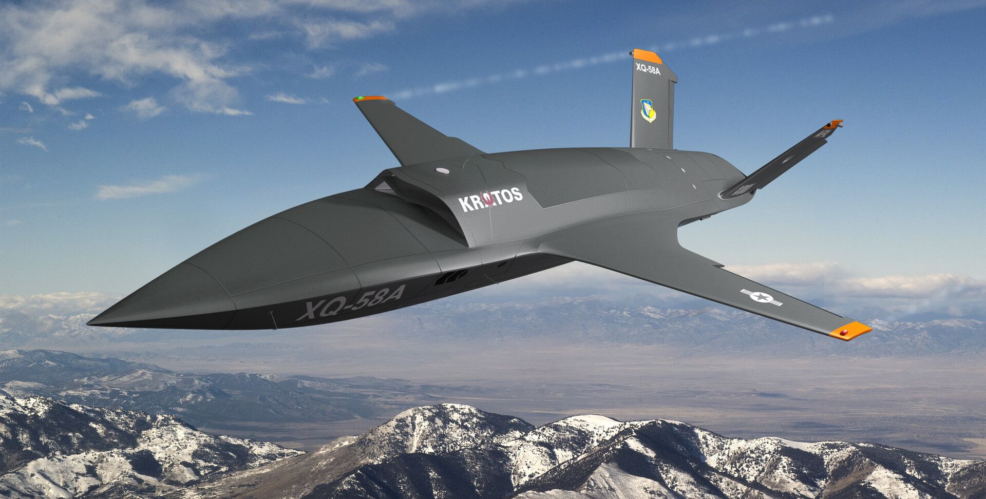 xq-58瓦尔基里((valkyrie)隐形无人战斗机预计将进行五次计划的试飞.