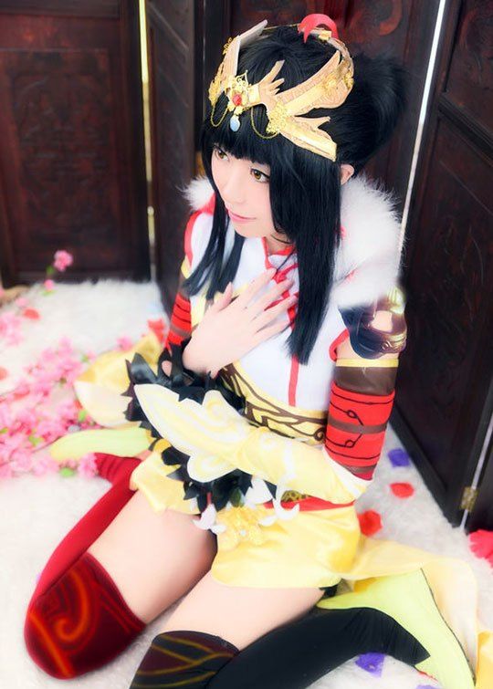 画江湖系列之杯莫停不良人灵主动漫中各位女神的cosplay