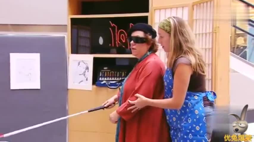 盲人画像,国外恶作剧,啊呀厉害画的也太像了