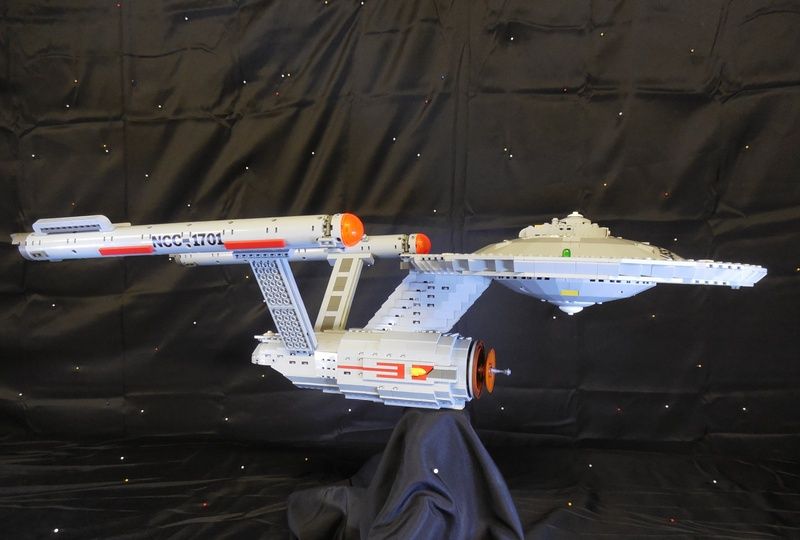 乐高版企业号"ncc-1701"星舰